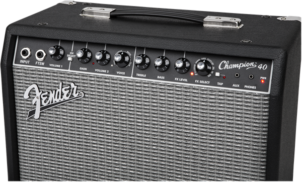 Fender Champion™ 40W Combo, 230V UK - Guitar Warehouse