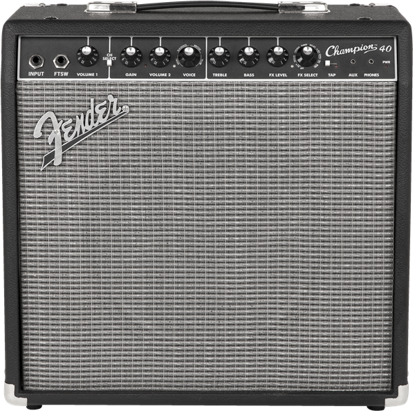Fender Champion™ 40W Combo, 230V UK - Guitar Warehouse