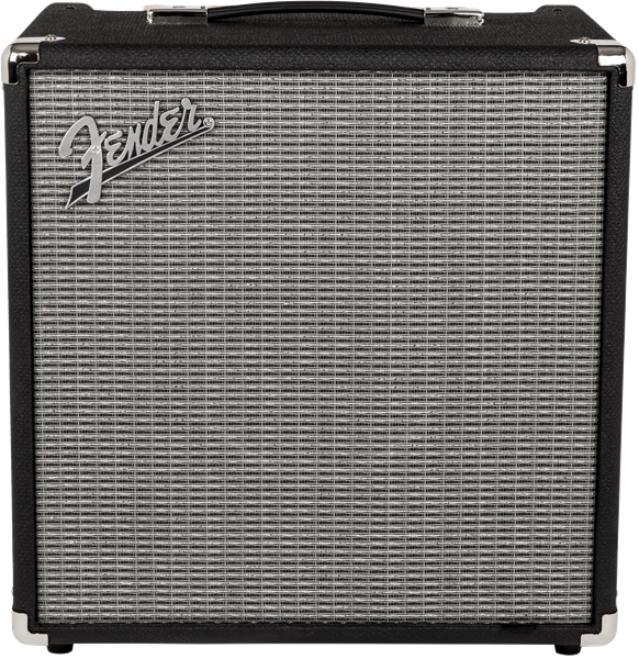 Fender Rumble™ 40 Bass Amplifier (V3), 230V EUR, Black/Silver - Guitar Warehouse