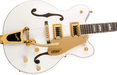 Gretsch G5422TG Electromatic® Classic Hollow Body Double-Cut with Bigsby® and Gold Hardware, Laurel Fingerboard, Snowcrest White *SETUP PRICE - Guitar Warehouse