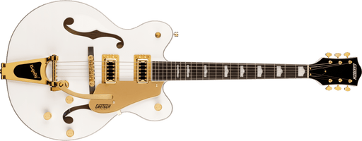 Gretsch G5422TG Electromatic® Classic Hollow Body Double-Cut with Bigsby® and Gold Hardware, Laurel Fingerboard, Snowcrest White *SETUP PRICE - Guitar Warehouse