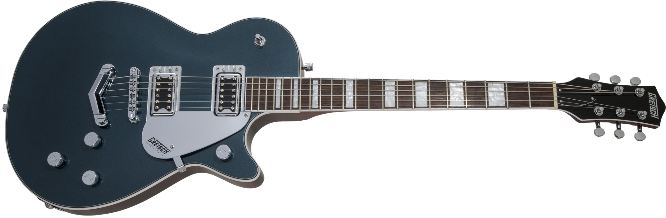 Gretsch G5220 Electromatic® Jet™ BT Single-Cut with V-Stoptail, Black Walnut Fingerboard, Jade Grey Metallic - Guitar Warehouse