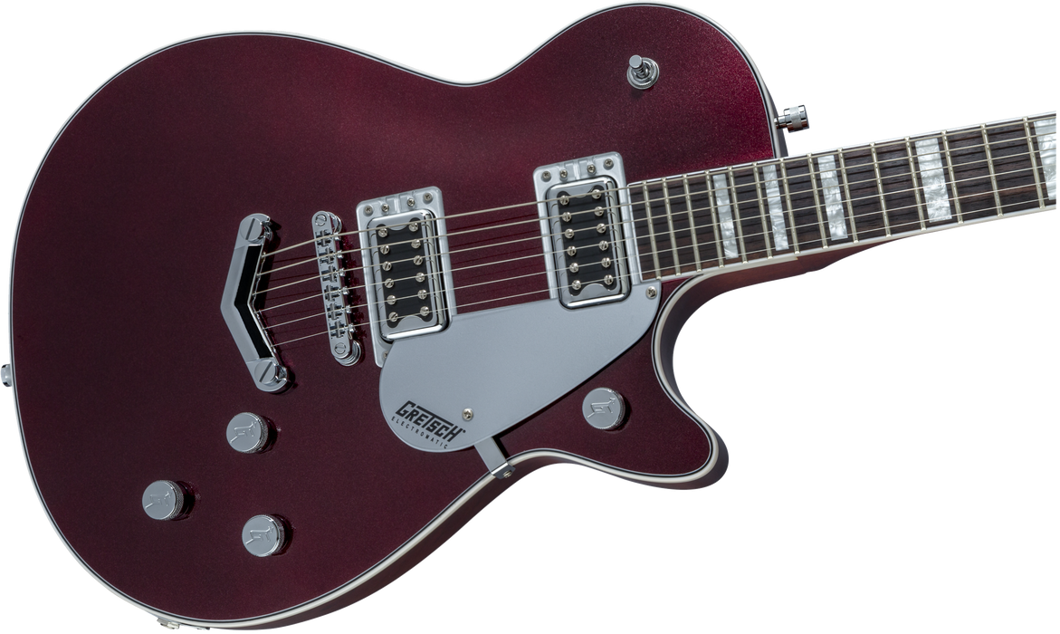 Gretsch G5220 Electromatic® Jet™ Single-Cut With V-Stoptail, Dark Cherry Metallic - Guitar Warehouse