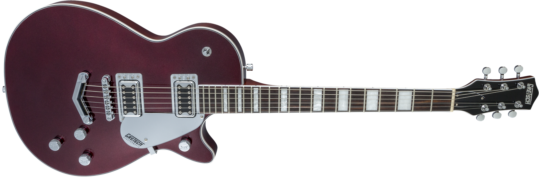 Gretsch G5220 Electromatic® Jet™ Single-Cut With V-Stoptail, Dark Cherry Metallic - Guitar Warehouse