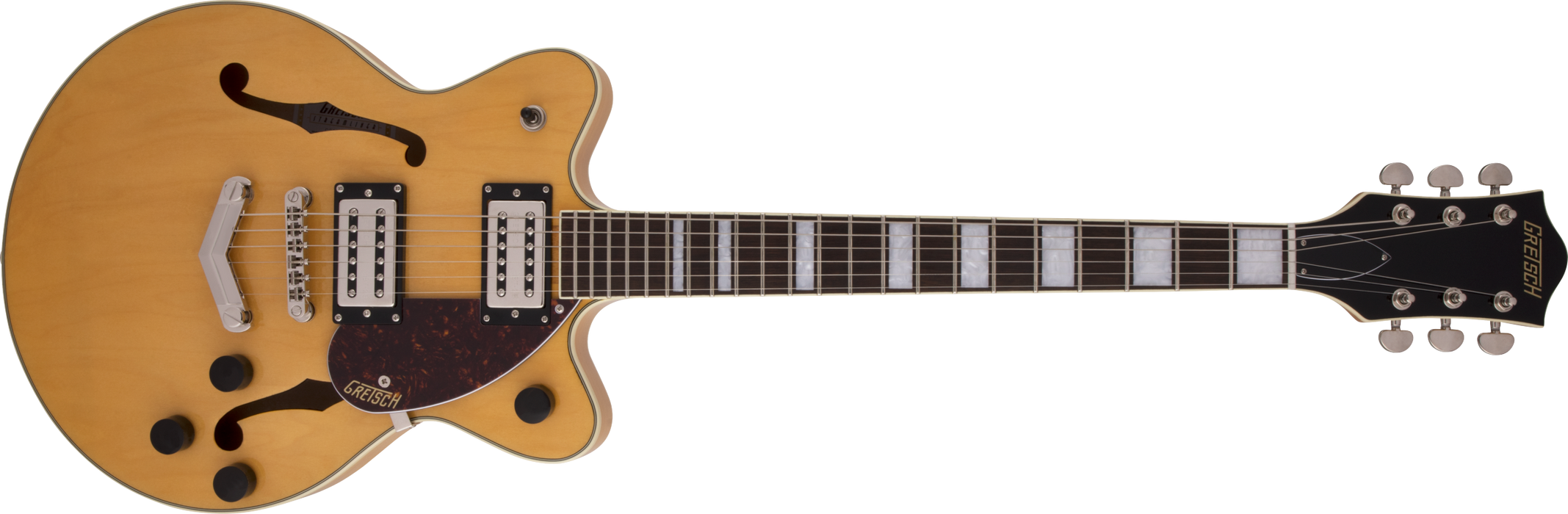 Gretsch G2655 Streamliner™ Center Block Jr. with V-Stoptail, Laurel Fingerboard, Broad'Tron™ BT-2S Pickups, Village Amber *SETUP PRICE - Guitar Warehouse