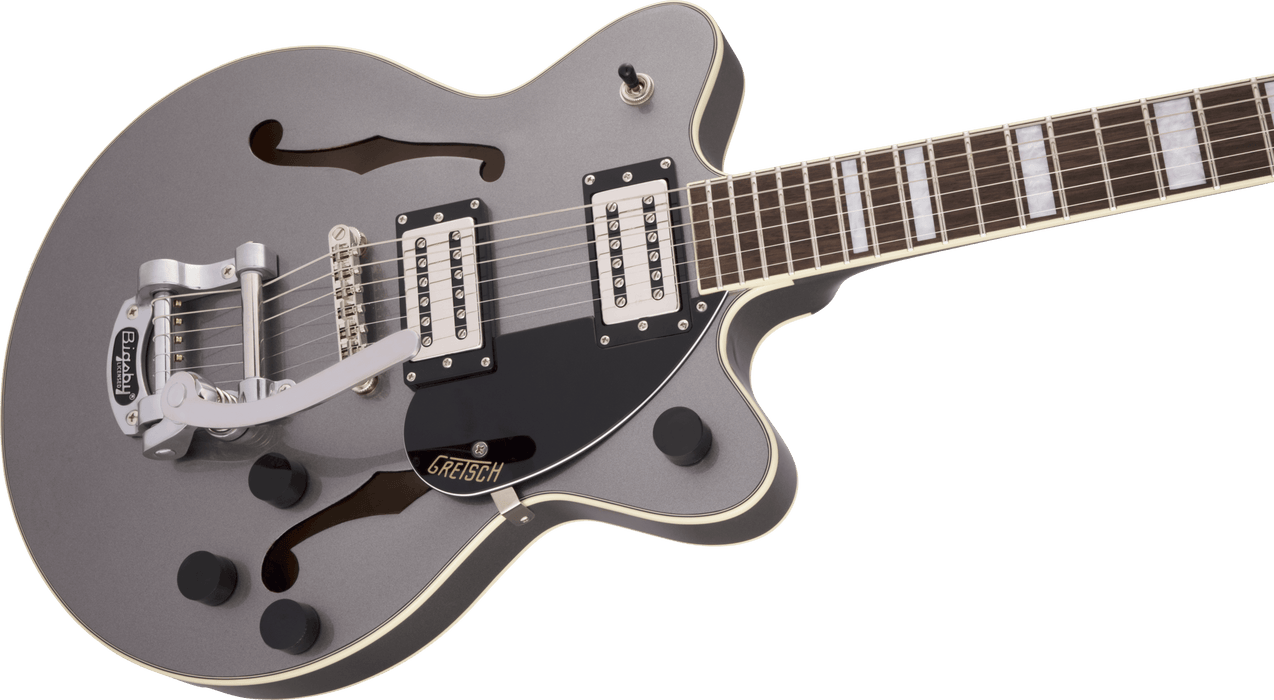 Gretsch G2655T Streamliner™ Center Block Jr. with Bigsby®, Broad'Tron™ BT-2S Pickups, Laurel Fingerboard, Phantom Metallic *SETUP PRICE - Guitar Warehouse