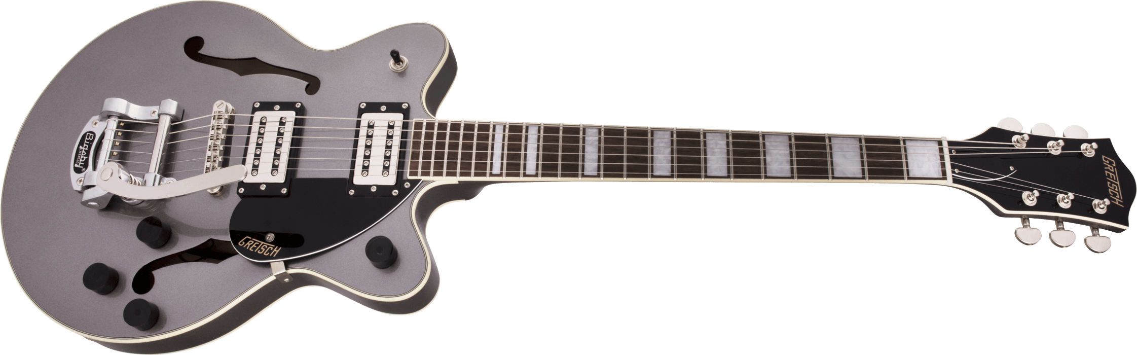 Gretsch G2655T Streamliner™ Center Block Jr. with Bigsby®, Broad'Tron™ BT-2S Pickups, Laurel Fingerboard, Phantom Metallic *SETUP PRICE - Guitar Warehouse
