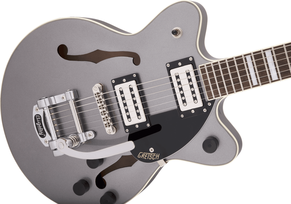 Gretsch G2655T Streamliner™ Center Block Jr. with Bigsby®, Broad'Tron™ BT-2S Pickups, Laurel Fingerboard, Phantom Metallic *SETUP PRICE - Guitar Warehouse