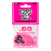 Ernie Ball 0.60mm Pink Everlast Picks 12 Pack - Guitar Warehouse