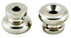 TGI Guitar Strap Buttons - Nickel (2 Pack) - Guitar Warehouse