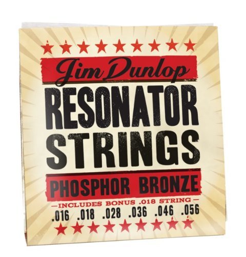 Dunlop DOP1656 Resonator Phosphor Strings - Guitar Warehouse