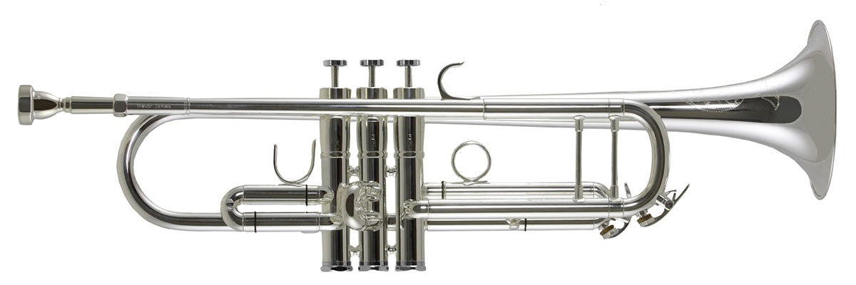 TREVOR JAMES RENAISSANCE BB TRUMPET 8500SP BRIGHT SILVER PLATE - Guitar Warehouse