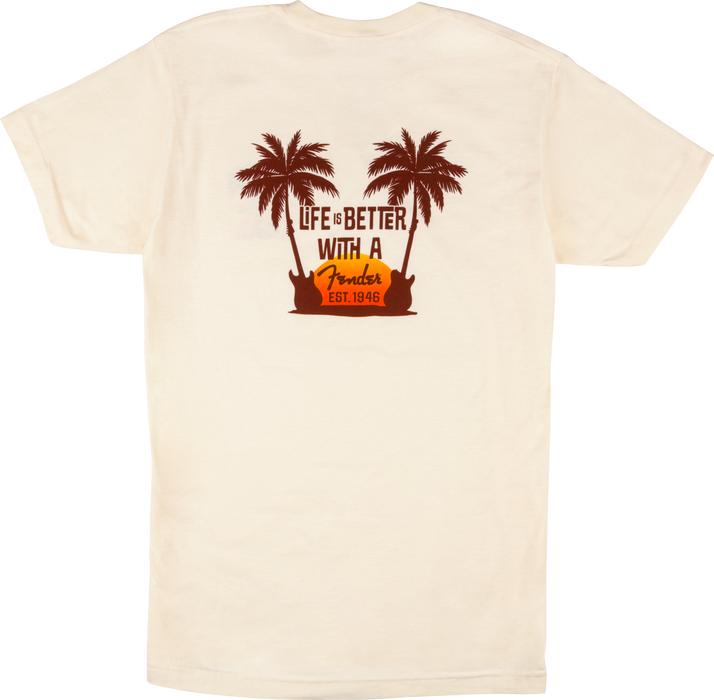 Fender® Twin Palms Unisex T-Shirt - Guitar Warehouse