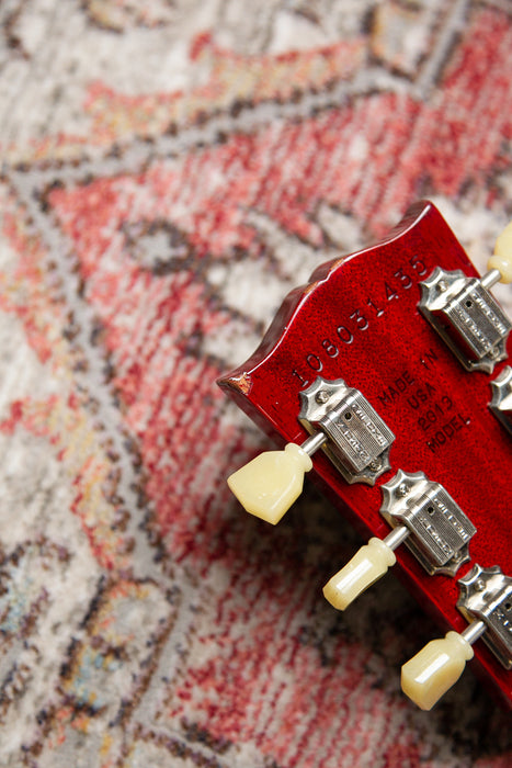 2013 Gibson Les Paul Standard (Traditional) Cherry Burst Flame - Guitar Warehouse