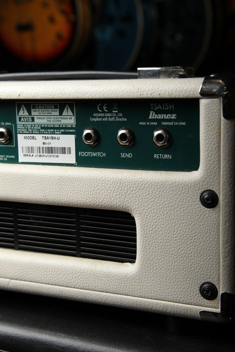 Ibanez TSA15H 15W Guitar Amp Head w/Footswitch RARE* - Pre-owned - Guitar Warehouse