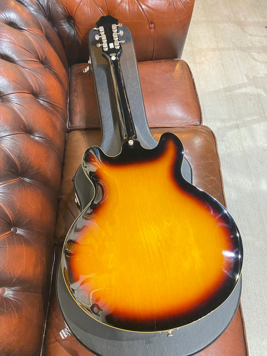 2018 Epiphone Casino in Sunburst with Epiphone Case - Guitar Warehouse