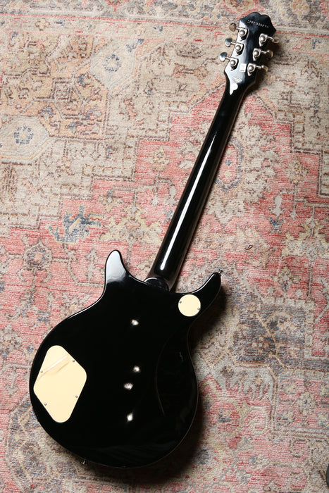 Epiphone DC PRO w/Flame Maple Top, Pro Buckers, Coil Splitting - Wild Ivy - Pre-Owned - Guitar Warehouse