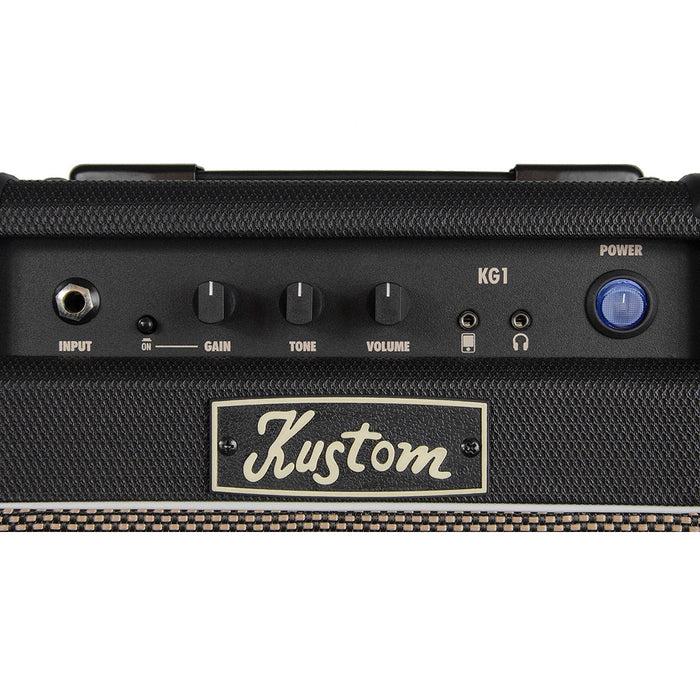 Kustom KG Series 10W Portable Battery/Mains Guitar Amp 1 x 6" Speaker - Guitar Warehouse