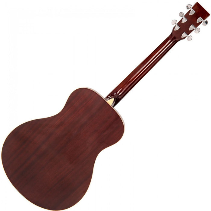 Vintage Acoustic Guitar V300 - Solid Spruce Top - Natural - - Guitar Warehouse
