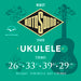 Rotosound Ukulele Tenor Strings RS85T 26,33,39,29. - Guitar Warehouse