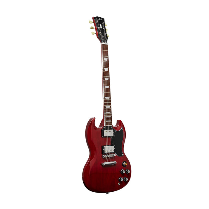 Tokai USG58 Cherry Solid Body Electric Guitar *Setup Price - Guitar Warehouse