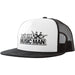 Ernie Ball Black & White Trucker Cap With Ernie Ball Logo - Guitar Warehouse