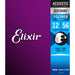 Elixir Polyweb 80/20 Bronze Acoustic Guitar Strings 12-56 Light/Medium Gauge - Guitar Warehouse