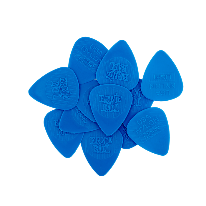 Ernie Ball Pick Pack EB 9135 12 X NYLON THIN PICK .53mm - Guitar Warehouse