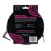 Ernie Ball Braided Cable SS 25ft - Blue/Red - Guitar Warehouse